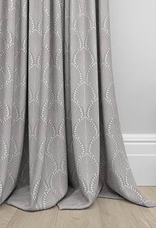 Boudoir, Chrome - Made to Measure Curtains